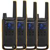 Motorola Talkabout T82 Extreme Quad Pack ricetrasmittente 16 canali Nero, Aranci