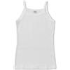 Ellepi (3 Pezzi) Canottiera Bambina Spalla Stretta in 100% Cotone Bianco 8228