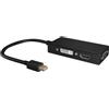 RAIDSONI Adattatore ICY BOX MiniDP-DVI/HDMI/VGA Mini DPport 3 in 1