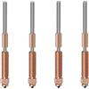 KOYOFEI 4 pezzi Quick Swap Nozzle Kit per K1C, Ender 3 V3, 3D Printer Copper