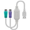 MicroConnect USB A - Converter 2x PS/2 0,3m