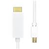 ProXtend MDP1.2-HDMI-003W cavo e adattatore video 3 m Mini DisplayPort Bianco