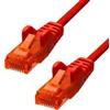 ProXtend V-6UTP-05R cavo di rete Rosso 5 m Cat6 U/UTP UTP (CAT6 U/UTP CCA PVC Et