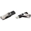 Hama Rotate 128GB USB 2.0 unit flash USB USB tipo A Nero Argento (Hama Rotate 1