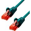 ProXtend V-6UTP-05GR cavo di rete Verde 5 m Cat6 U/UTP [UTP] (CAT6 U/UTP CCA PVC