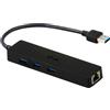 i-tec Advance U3GL3SLIM hub di interfaccia USB 3.2 Gen 1 (3.1 Gen 1) Type-A Nero