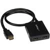 STARTECH Sdoppiatore Splitter HDMI 4k 30hz 1x2 da 1 a 2 porte - Alimentato con adattatore