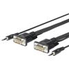 Vivolink PROVGAMCS1.8 cavo e adattatore video 18 m VGA D-Sub 3.5mm Nero (PRO VG