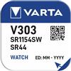 Varta Batteria a Bottone a Litio Varta Silver V303