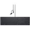 DELL KB525C tastiera Ufficio USB QWERTY US International Nero