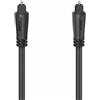 Hama Cavo fibra ottica Hama 00205134 1,5 m Nero