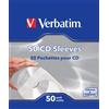 Verbatim 50 custodie per CD (VERBATIM CD-DVD PAPER SLEEVES 50 PACK)