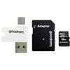 Goodram microSD 16GB CARD class 10 + adpter + card reader - blister
