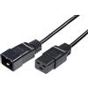 MicroConnect Power Cord C19 - C20 16A 1m