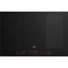 Beko Piano Cottura Induzione 5 Fuochi 80 cm in Vetro Nero HII 85780 UFT