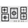 ELLECI Piano Cottura 5 Fuochi a Gas incasso 86 cm Bianco G68 PGSP90168CS