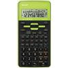 Sharp EL-531TH calcolatrice Tasca Calcolatrice scientifica Nero, Verde