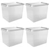 SUNWARE perfectly organised Sunware Comfort Line scatole in plastica con coperchio 52L - 50x40x38cm -