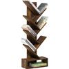 Furinno Tree Libreria Libreria ad albero da pavimento a 7 livelli con