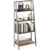Furinno LADDER Libreria Scala a 5 Ripiani, Libreria, Mensole Espositive,