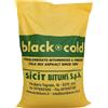 SICIT BITUMI Asfalto A Freddo Ecologico Riciclabile Riparazione Rapido Black-Cold Sacco 25 kg