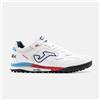 JOMA SCARPE CALCETTO JOMA TOP FLEX REBOUND TURF 2602 WHITE