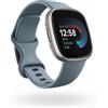 FitBit Versa 4 Fitnesstracker Wasserfall Blau Platinum - FB523SRAG