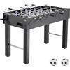 VEVOR Calciobalilla, Tavolo Standard da 1212 mm, Tavoli da Calciobalilla da Interno di Dimensioni Standard, Set da Calcio Resistente, Include 2 Palline, Segnapunti e 2 Portabicchieri