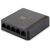 LevelOne GEU-0522 switch di rete Gigabit Ethernet (10/100/1000) Nero