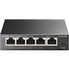 TP-Link TL-SG105S Non gestito Gigabit Ethernet (10/100/1000) Nero