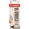 STABILO BOSS MINI evidenziatore 6 pz Punta smussata Multicolore