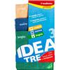 Pannopell Eudorex Idea Tre, Panno Fibre Poliattive, 30x32 cm, Confezione da 3