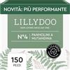 LILLYDOO Pannolini a mutandina LILLYDOO, taglia 4 (9+ kg), 150 pz | Cellulosa non sbiancata, 0% profumi e lozioni, dermatologicamente testati: assicurano un'ottima protezione dalle fuoriuscite.