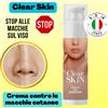 Clear Skin Crema Viso Schiarente macchie pelle marroni vecchiaia lentiggini mani