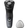 Philips Regolabarba Elettrico Ricaricabile Testine Flex 4D Impermeabile S1142 00