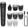 Philips Rifinitore Viso e Corpo 9 in 1 Lama Auto-affilante serie 3000 MG3945/15
