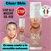 Clear Skin Crema Viso Schiarente macchie sulla pelle marroni Naturali Originale