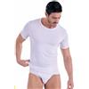 Navigare 570 (pacco da 3) T-Shirt Uomo Mezza Manica Girocollo Cotone Bielastico