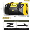Borsone Impermeabile 40L/66L/120L Coda Del Motociclo Bagagli Equitazione Ciclism
