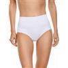 Jadea (3 pezzi) 8016 Slip Taglio Laser Donna Midi con Pizzo sul retro, Mutande