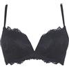 LORMAR Reggiseno Donna Push Up Senza Ferretto in Pizzo Coppa B Desiderio Pizzo