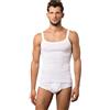 FRAGI 6 Pezzi Canotta Uomo Spalla Larga Fragi Nilo in Cotone Fibre Naturali