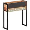 vidaXL Fioriera 60x20x68 cm in Legno Massello di Recupero