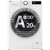 LG F4R3013NSWW Lavatrice 13kg AI DD™ Classe A-20% 1400 giri Lavaggio a vapore