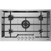 FOSTER, KE, 7602032, Piano Cottura, INOX, 4 GAS+T. CORONA, 79x50 (foro 75x48) cm