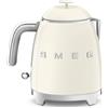 Smeg KLF05CREU Bollitore Elettrico 1400W 800ml 50's STYLE Mini Panna Ergonomico
