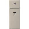 Beko Frigorifero Doppia Porta 455 Litri Classe E No Frost Beige RDNE455E40DBN