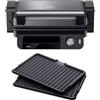 Braun Bistecchiera Elettrica Potenza 2000W Nero/Inox MultiGrill 5 CG 5033