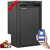 Frigo Portatile 83L Frigo da Campeggio con APP Frigorifero Per Caravan con Luci