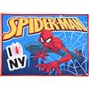 Marvel Spider-Man Asciugamano per Bambini, 30x40cm, Blu e Rosso, Design